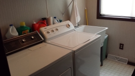 1st floor laundry room.