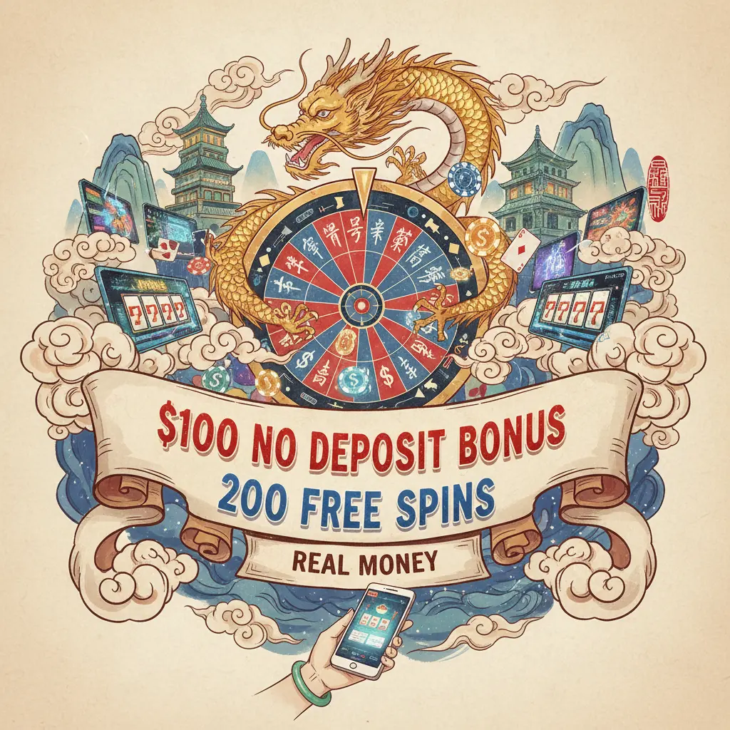 $100 no deposit bonus 200 free spins real money - Online