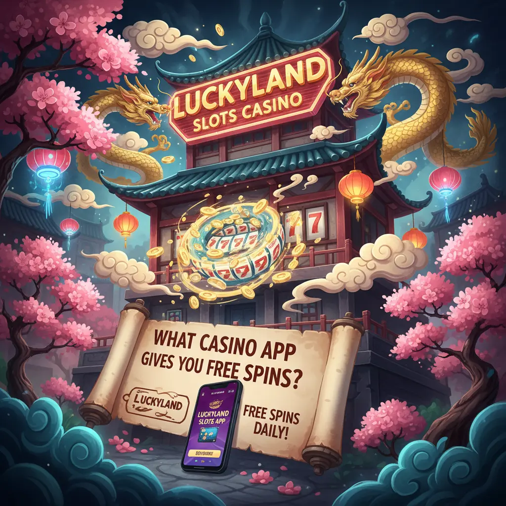 What casino app gives you free spins? - Luckyland
